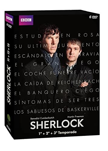 Sherlock – Temporadas 1- 3 [DVD]